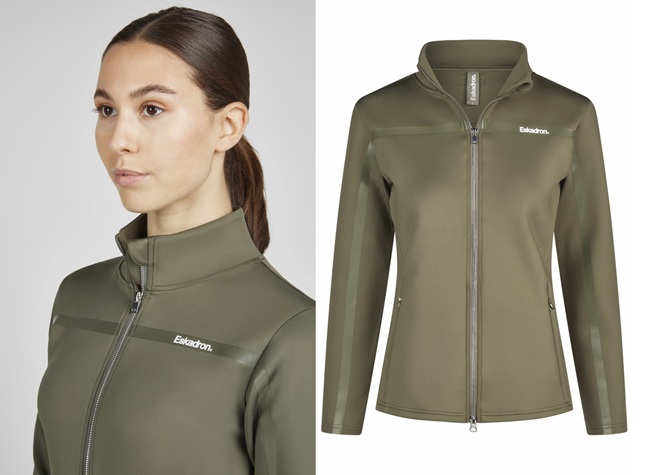 FELPA TECNICA CON ZIP CLASSIC SPORTS ESKADRON Unisex 
